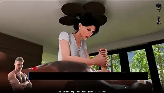 Stepmom Giving Happy Ending Massage To Stepson Huge Cock