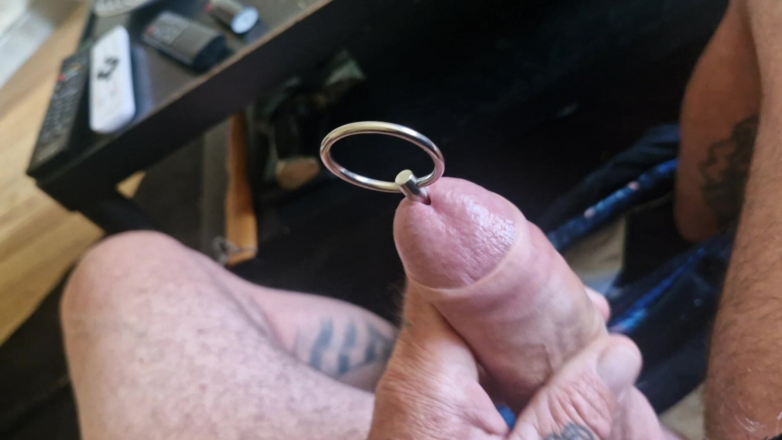 Sounding My cock