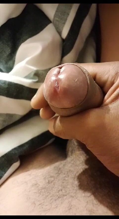 Stroking dick