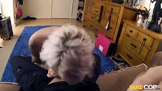 Fake Cop - Tallulah Tease Inked up and Fucked Deep in the Ass