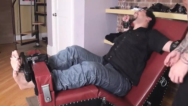 Two Gay Guys Have an Intense Tickle and Foot Fetish Session. - Dd_6360