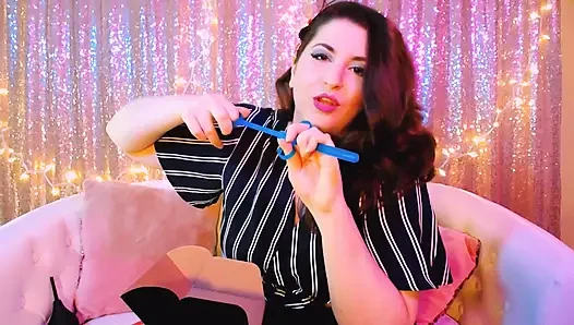 Asmr pelatihan seks anal dan mainan seks