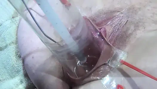 10 Far Spread Pussy Close up Fucking with Lamp 1000 Watt