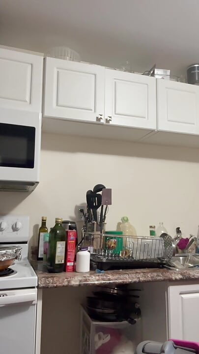 My Wife Doing Dishes