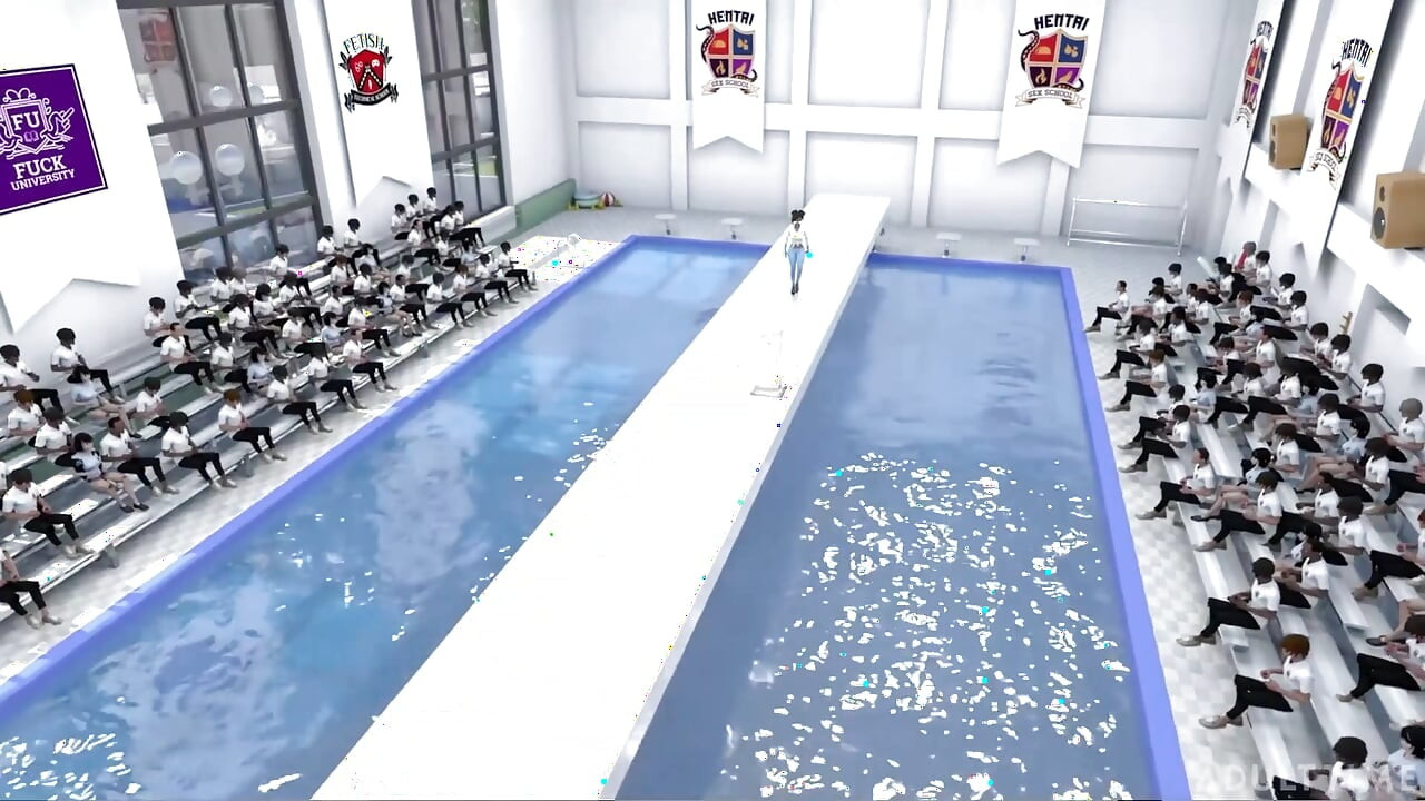 Hentai sex college 2º semestre parte 2 - peituda hentai babes tesoura depois de sua competição