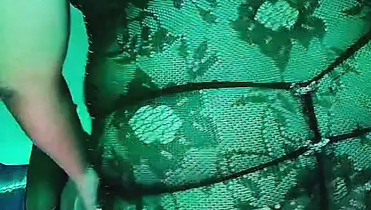 Ass wife with black stockings and sit-ups 🔥