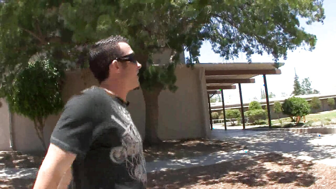 Slutty blonde is picked up by a man who wants to fuck her pussy