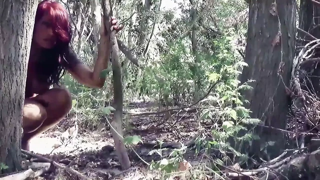 Public Sex in the Forest and Interracial with BBC