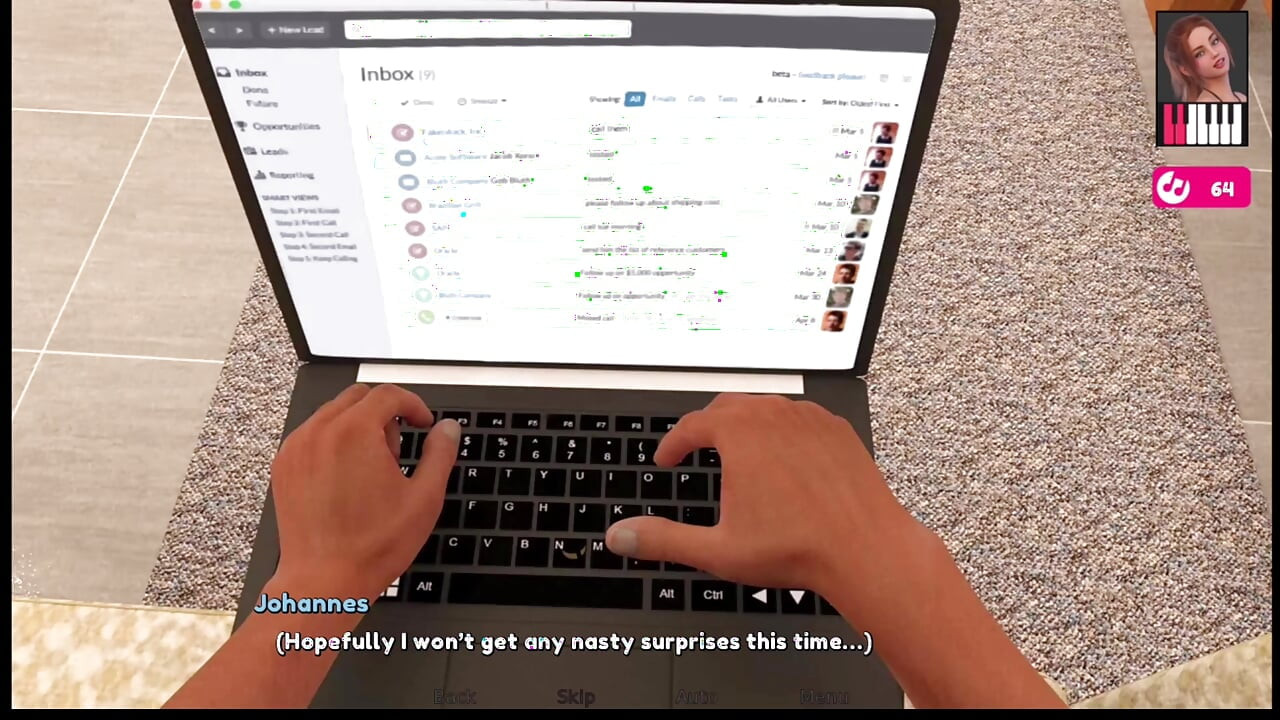 Melody # 12 - Melody kised amy.