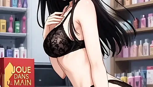 Hentai 2026! Murid nakal ini suka banget dientot di toko seks