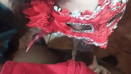 I come home tired from work and my wife greets me with a delicious blowjob.