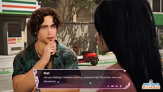 EP9: Окончание массажа по-быстрячку - побег Mei и падение Lotus Spa