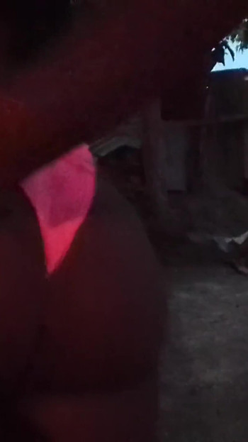 Outdoors Dancing Shaking My Booty Rubbing Fingering My Pussy