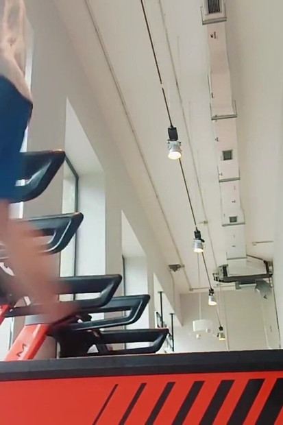 Sexy Guy Showing His Ass and Penis in the Gym