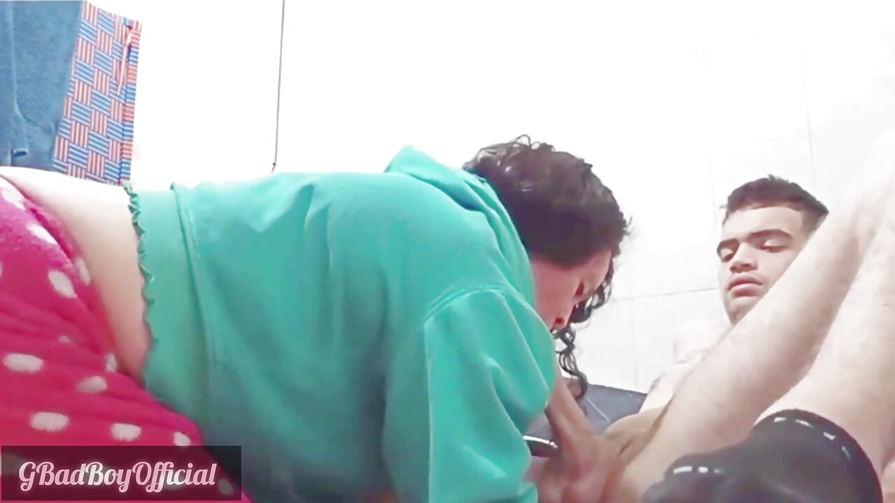 This girl sucks my cock and sticks her tongue in my ass I give her her deserved for a slut