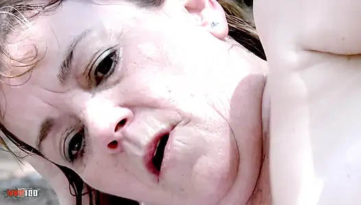 Delia Rosa: Kevin White Fucking Spanish Granny Delia Rosa While Her Real Daughter Is Watching