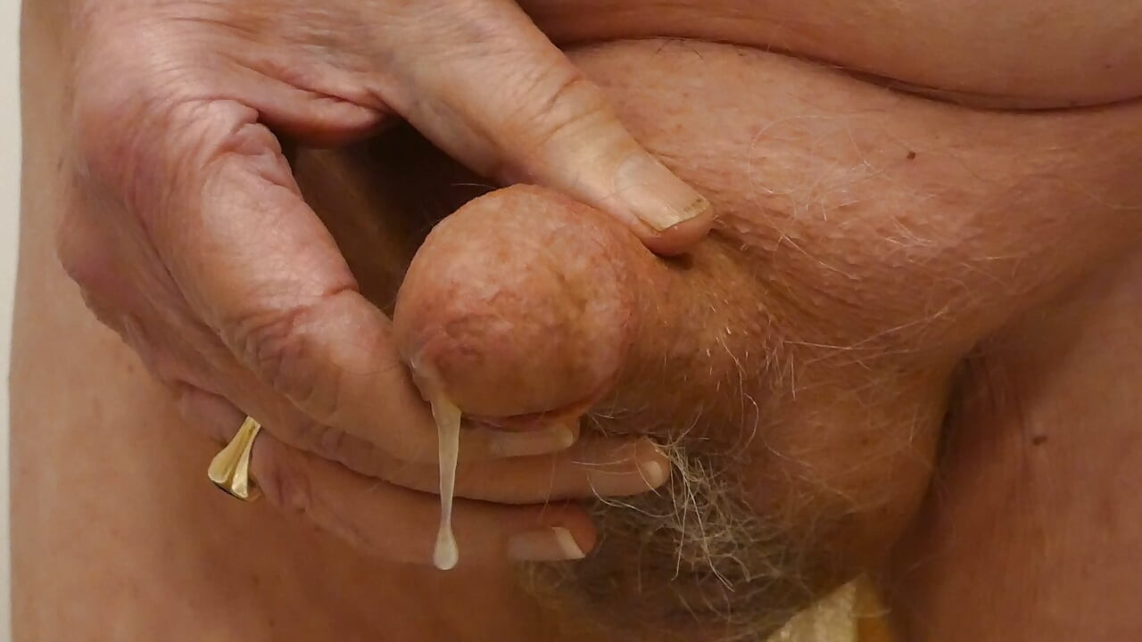 Honění mého 90letého ptáka s výstřikem