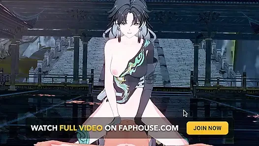 Titreyen dalgalar - jianxin erotik seks ve sakso - 3d hentai animasyon