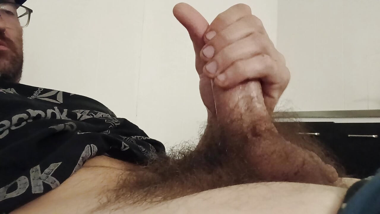 Gozando depois de um longo dia no trabalho