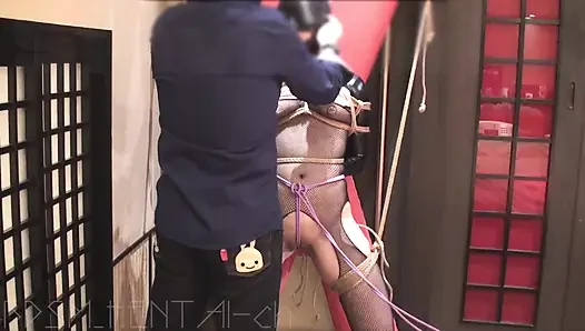 Pelatihan BDSM dengan kait anal dan perbudakan shibari vol.01 (04-)