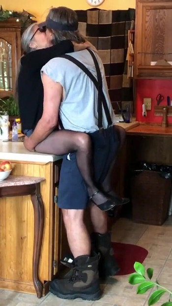 Stunning moment from "Homemade - Mature Milf Seduces Married Neighbor"