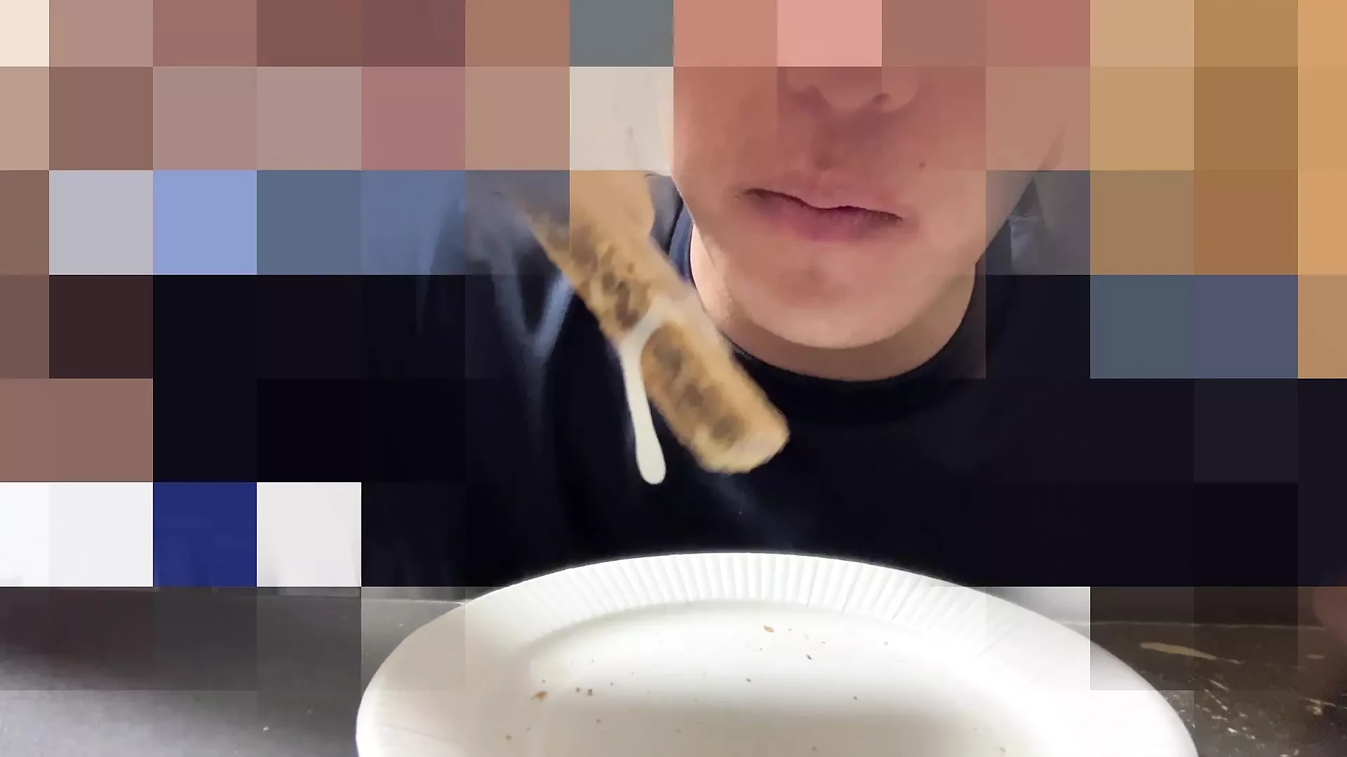 Ät sperma på plattor