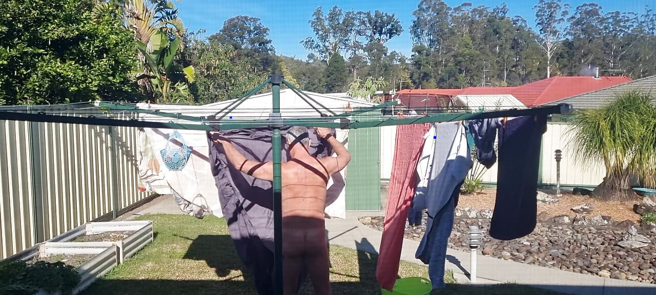Hanging the Washing Out
