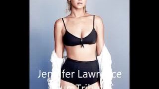 Трибьют спермы для Jennifer Lawrence