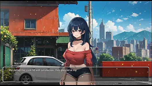 Mengaburkan dinding game hentai romantis ep.1 pacarku mengekspos pantatnya yang sempurna di jalan!