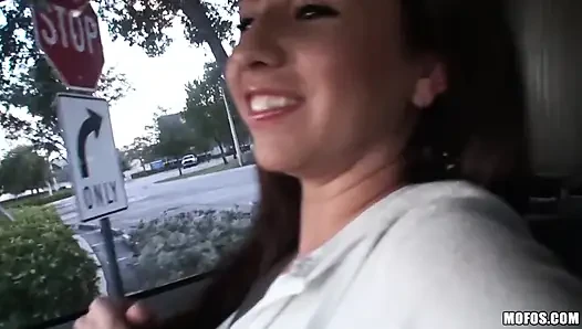 I Know That Girl - My Girlfriend Made Me Awfully Excited on Our Way to the Hotel with Her Pussy