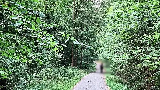 Risky Masturbation - Love to Cum Outside