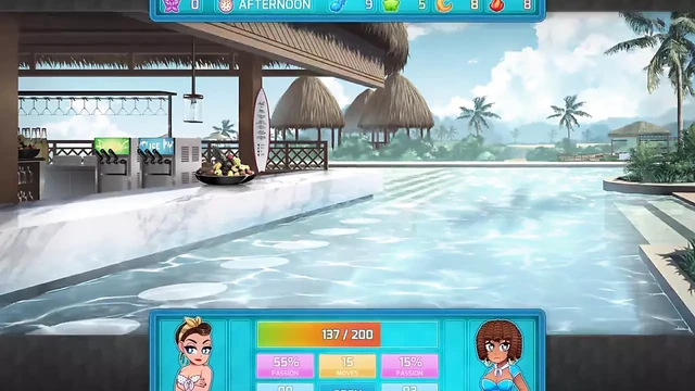 Huniepop 2 - Double Date - Part 2 Horny Babe Want Try Something New by Loveskysan