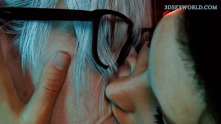 Érett nagymama elcsábít egy szűz fiút hatalmas melleivel és fenekével (3D anime) 2026