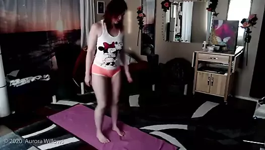Yoga with youtuber Aurora Willows