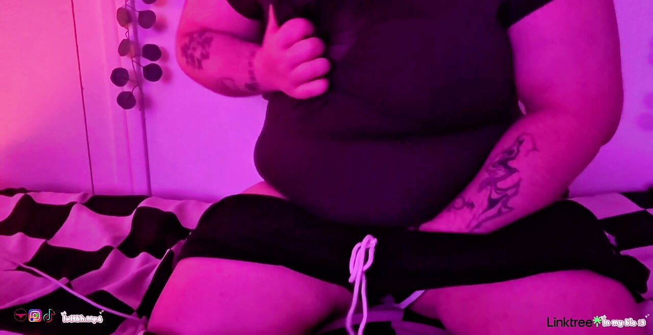 Chubby Girl Tries Her New Toy