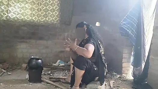 Step Mother Was Cooking and Young Stepson I Had Sex with Her