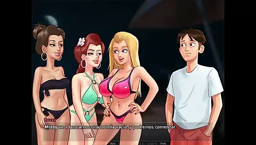 BRIDE SHARING HER BOYFRIEND WITH HER FRIENDS - summertime saga