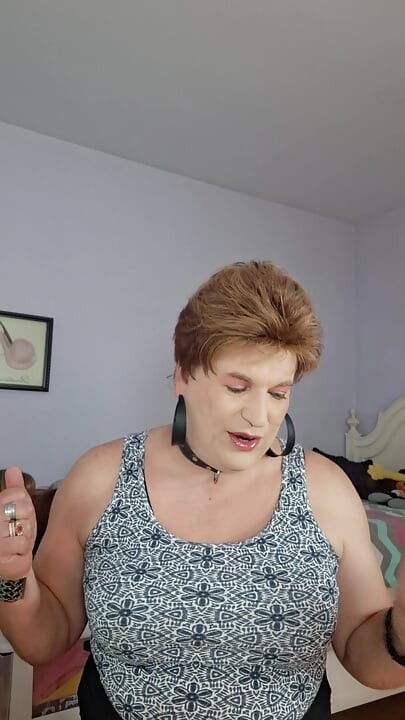 My man wore sexy underwear for me, he left them here and I am sniffing them!