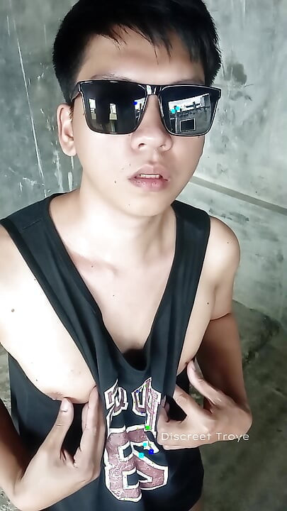 Handsome Boy Wearing his Sexy Underwear - Pinoy Jakol