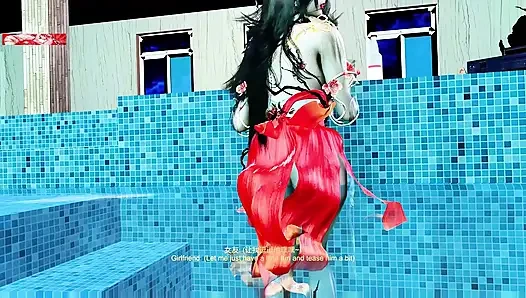 Codebreaker Girl with Divine Curves- 3D Animation Hentai