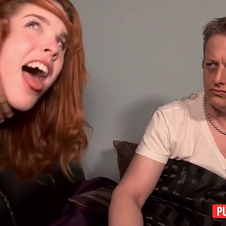 Redhead pornstar Amarna Miller fucked in front of her husband from Max Deeds