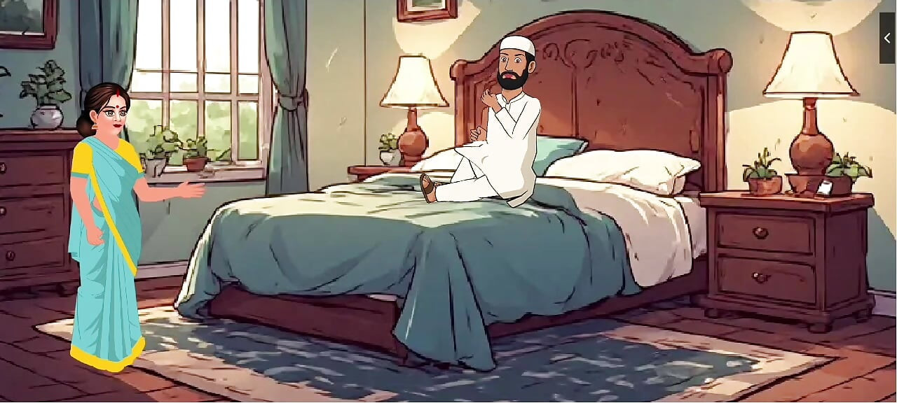 Üvey erkek komşusu evli teyze ile seks yapıyor ev hanımı aldatıyor