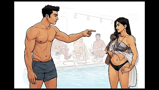 Pooja Bhabhi and Woh Do. Indian Bhabhi