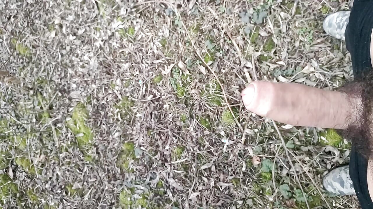 Zeitlupe Zwei große cumshots, unbeschnittener haariger, dicker schwanz
