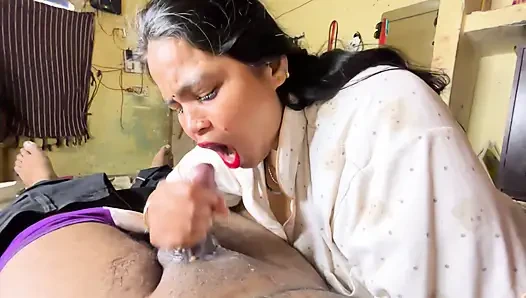 My Stepsister Started with a Slow Blowjob Then Begged for Hard Fuck