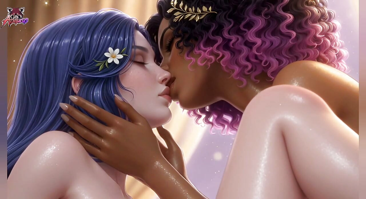 Enchanted Pussy Licking – Blue-Haired Elf Gets Her Wet Cunt Eaten