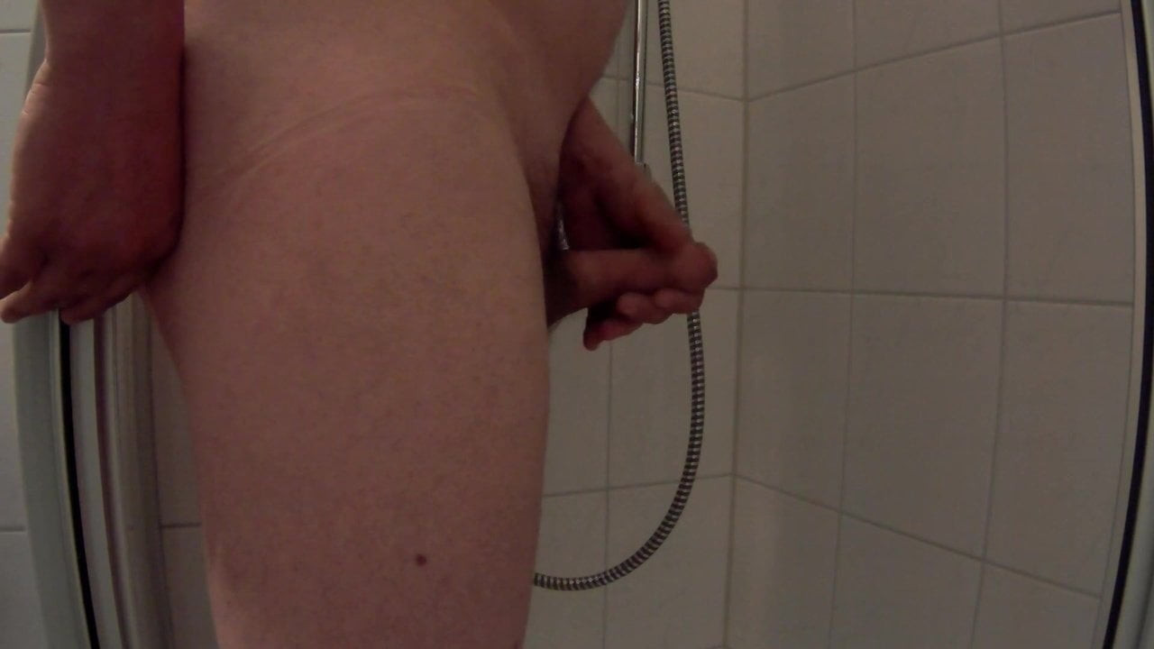Handjob in shower