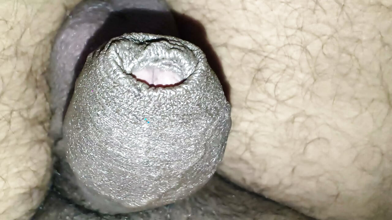 Indian desi boy playing with cock