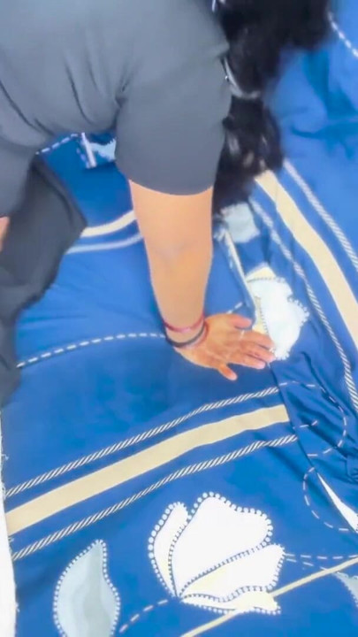 Husband Finds Wife In Orange Saree. He Pulls It Off And Fucks Her Deep. | Clip 2