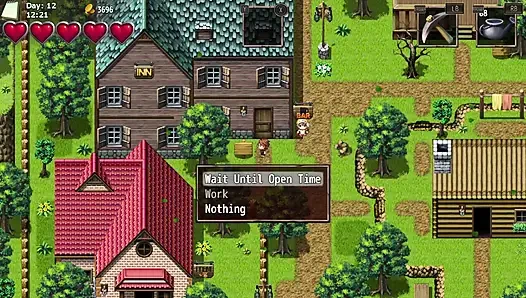 Ibu seksi temanku menungguku dengan lingerie.